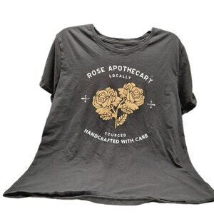Schitt's Creek Rose Apothecary David Women's Dark Gray T-Shirt Size XXL